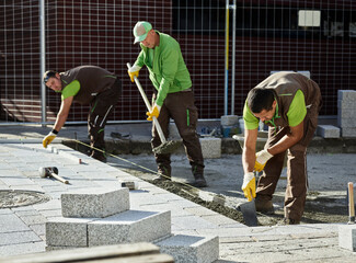 concrete pavers